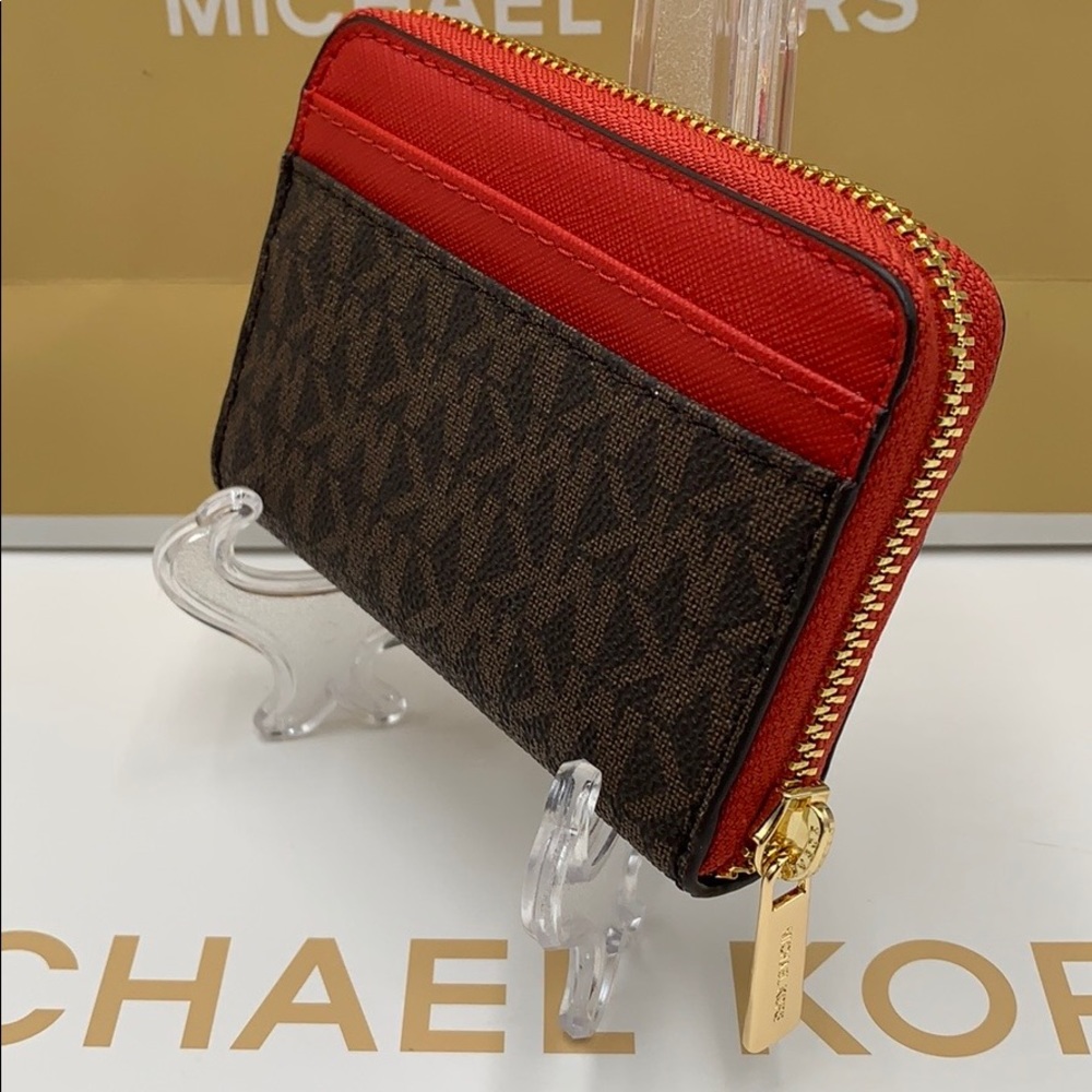 MICHAEL KORS JET SET TRAVEL MD ZA CARD CASE - Picture 3 of 16